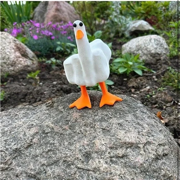 Middle Finger Duck - Picture 3 of 5